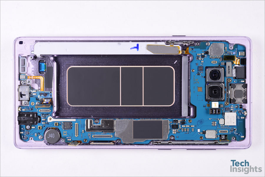 Samsung Galaxy Note 9 detailed teardown gives a glimpse of its internal ...