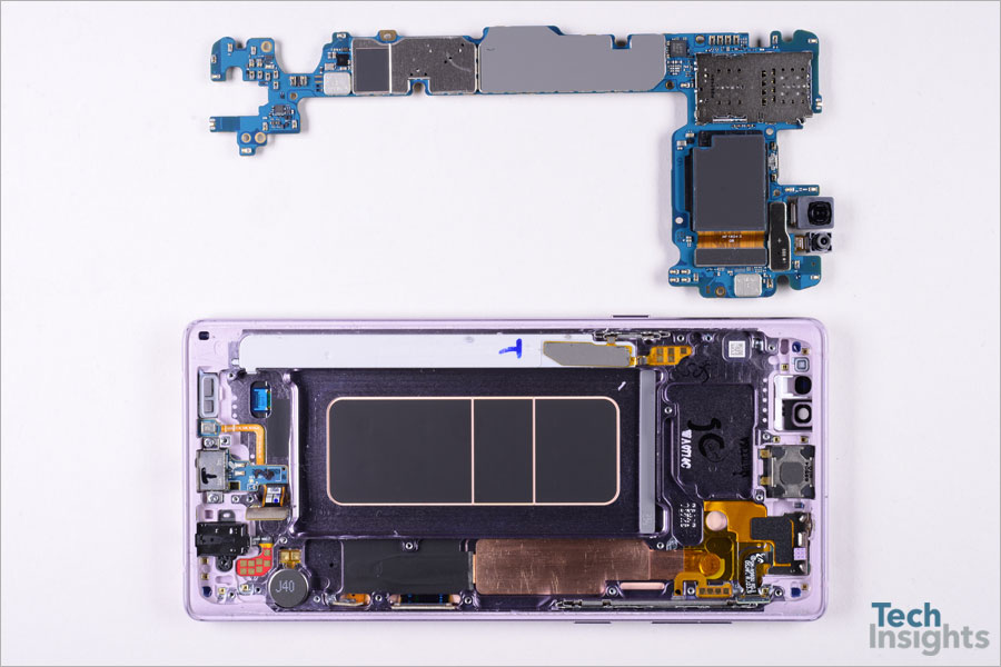 Samsung Galaxy Note 9 detailed teardown gives a glimpse of its internal ...