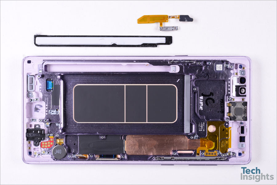 Samsung Galaxy Note 9 detailed teardown gives a glimpse of its internal ...