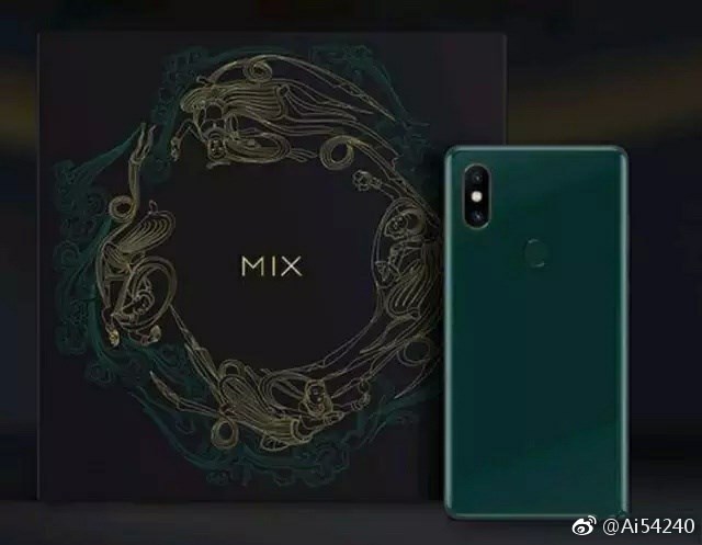 Xiaomi Mi Mix 2S Green Color Variant