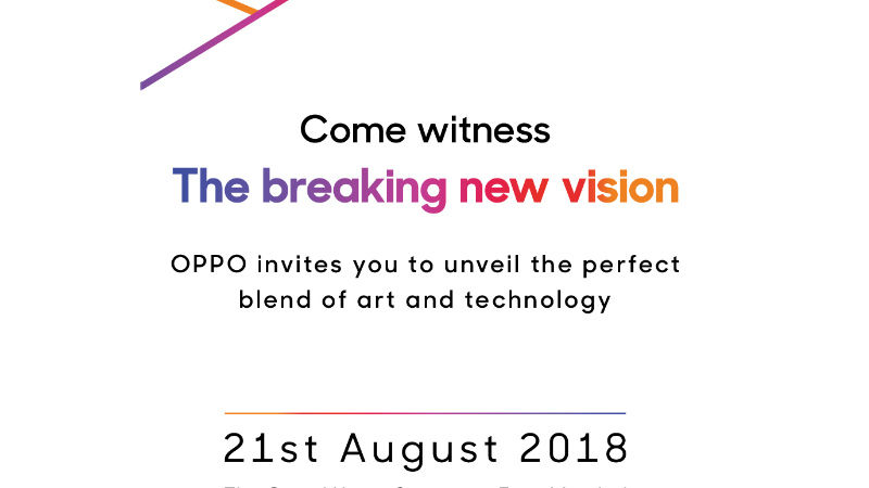 Oppo F9 Pro India Launch Invite