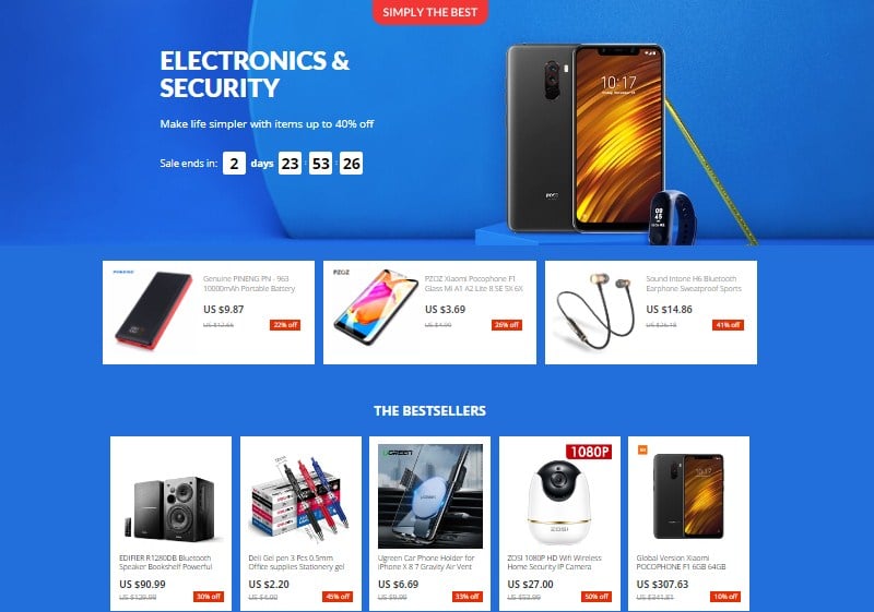 Get Up To 40% Off On Various Electronics And Security Items On