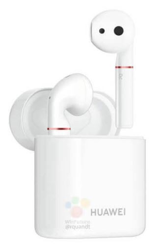 Huawei FreeBuds 2 Pro leaks, battery case can be charged wirelessly by the  Mate 20 Pro - Gizmochina
