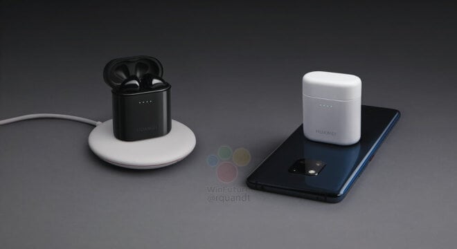 Huawei FreeBuds 2 Pro wireless charging