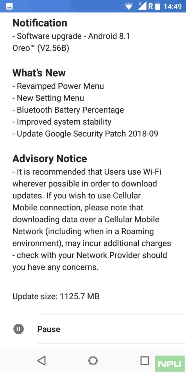 Nokia-3.1-Oreo-8.1-September-Security-update