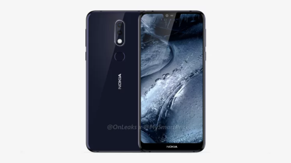 Nokia 7.1 Plus CAD renders