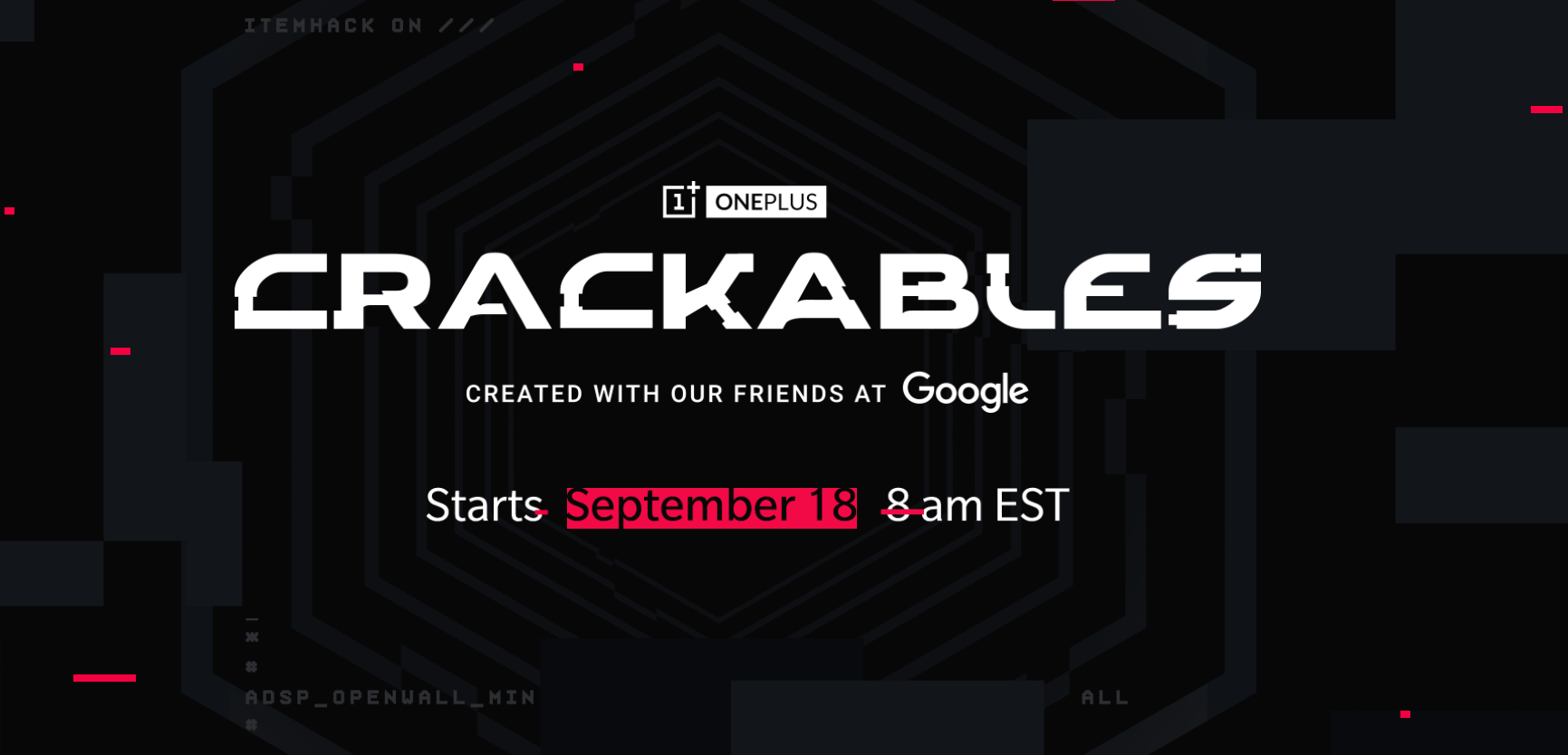 OnePlus Crackables