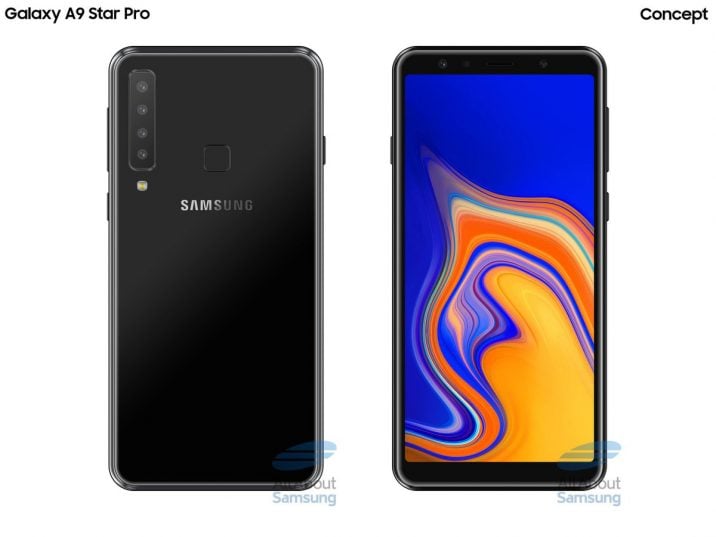 Samsung Galaxy A9 Pro (2018) concept image