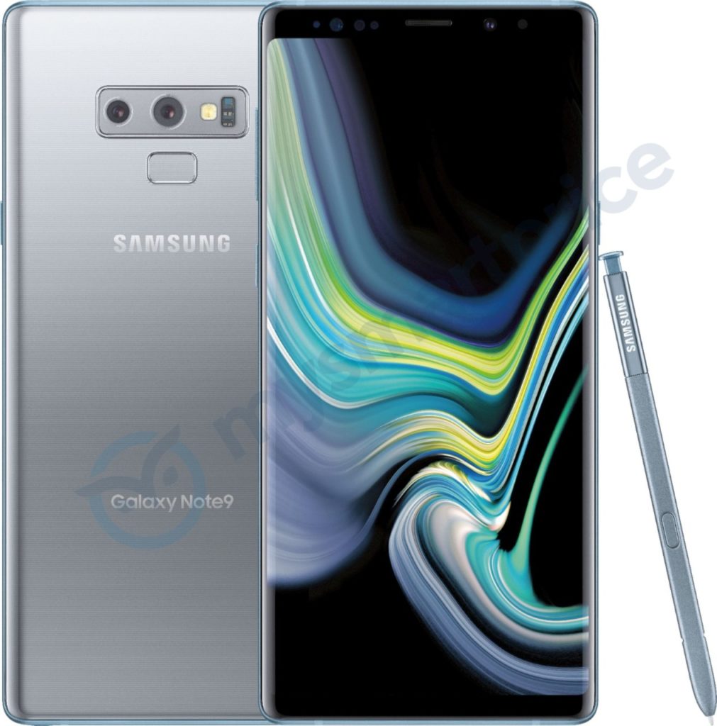 Samsung Galaxy Note 9 Silver Color