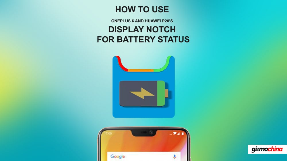 display notch battery status