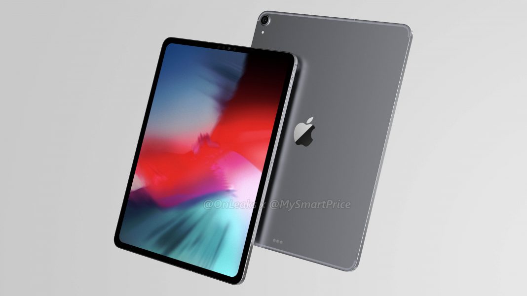 iPad Pro 12.9 (2018) Renders Leaked, No Headphone Jack - Gizmochina