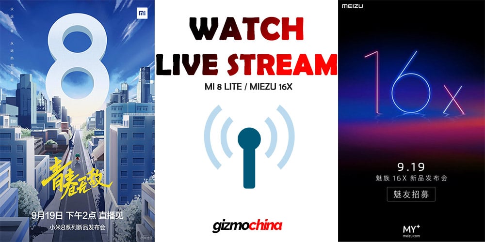 live stream mi 8 launch event