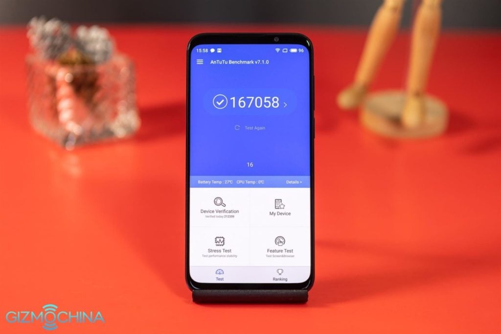 meizu 16x sd 710 antutu scores