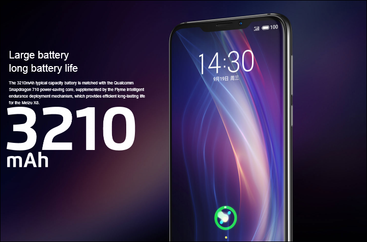 meizu x8 launched with a notch screen snapdragon 710 and more