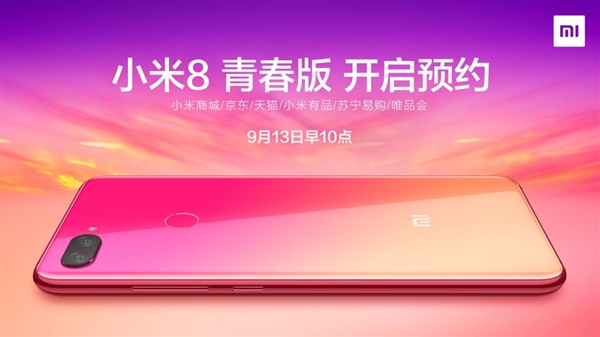 mi 8 youth gradient