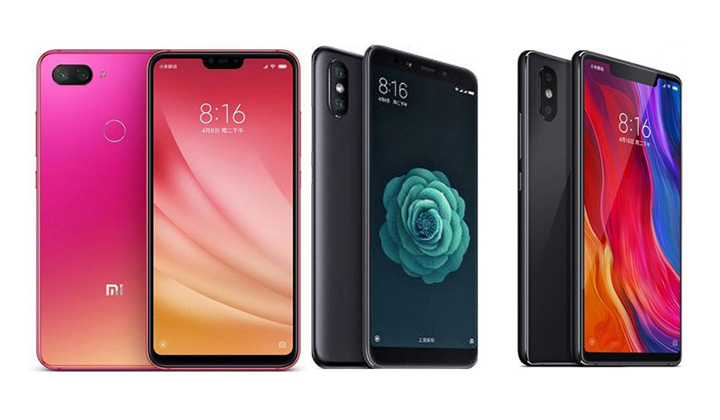 Xiaomi Mi 8 Lite Vs Mi 8 Se Vs Mi A2 Specs Comparison Gizmochina