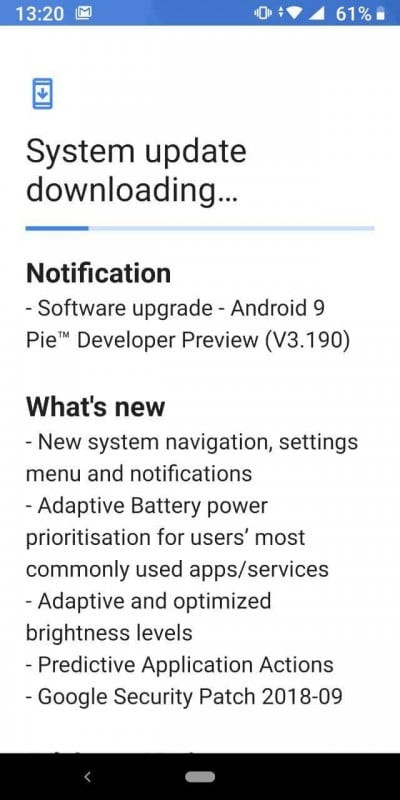 Nokia 7 Plus Android Pie Beta
