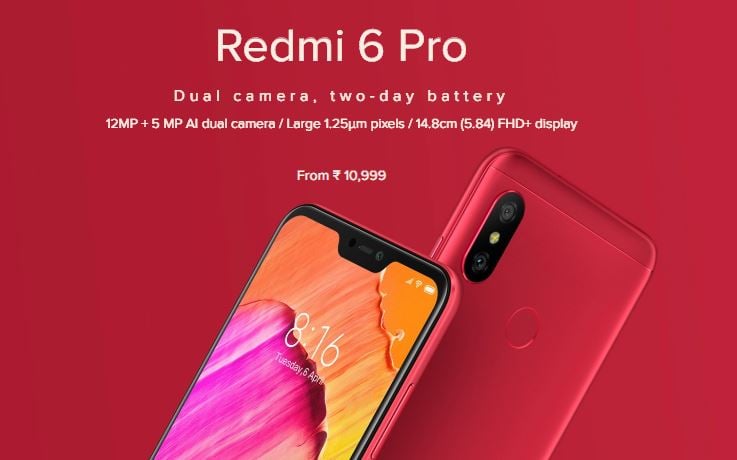 redmi 6 pro sale