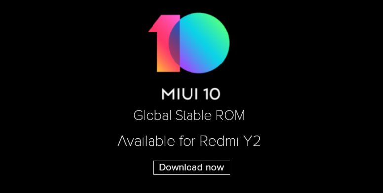 redmi y2 miui 10 stable rom update