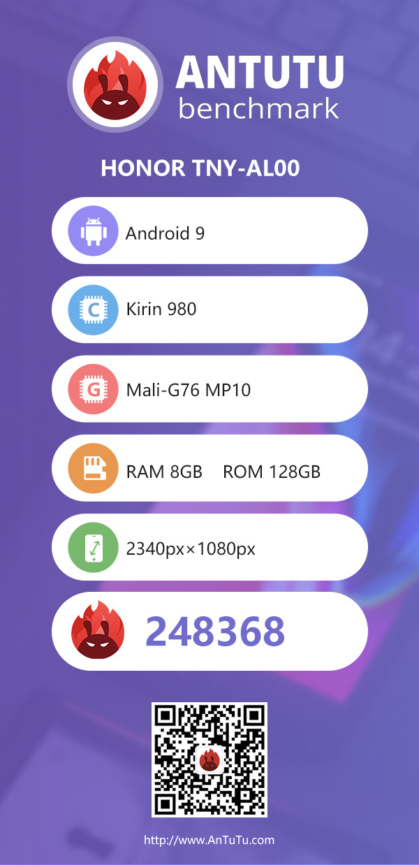 Honor Magic 2 AnTuTu listing_