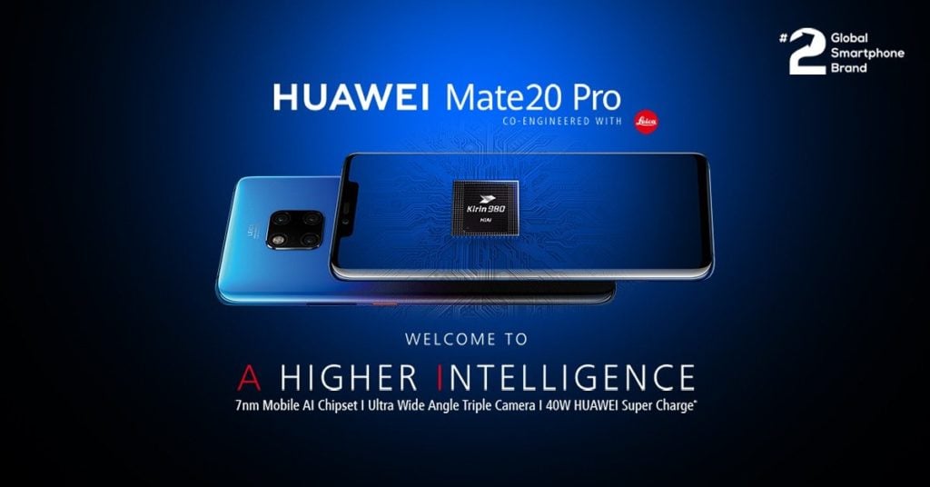 Huawei Mate 20 Pro Indian launch teaser