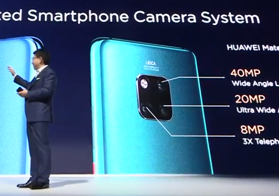 Mate 20 Pro cameras