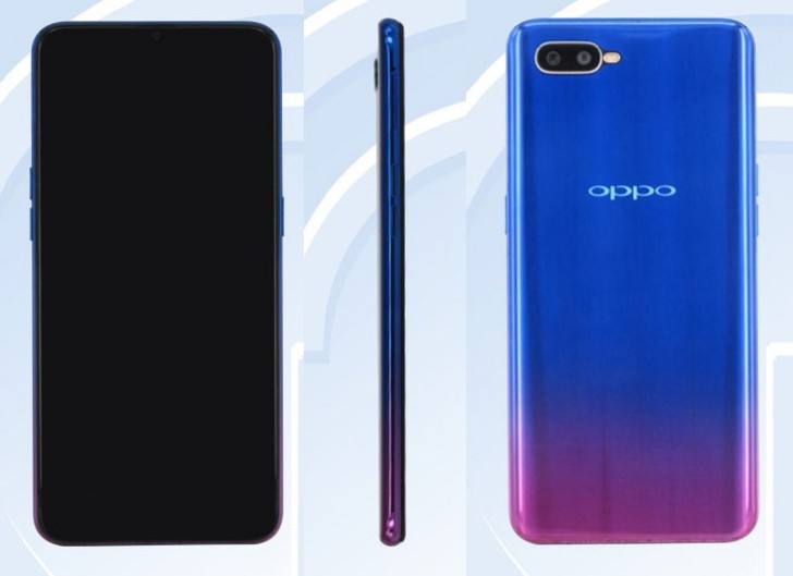 OPPO K1 TENAA