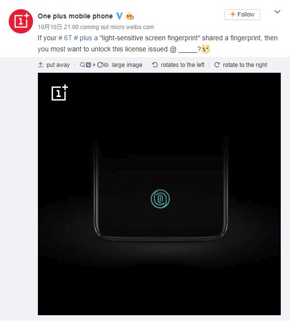 oneplus 6t