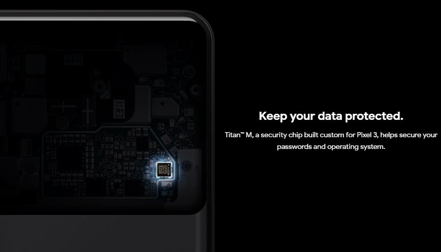 Pixel 3 Titan M security chip