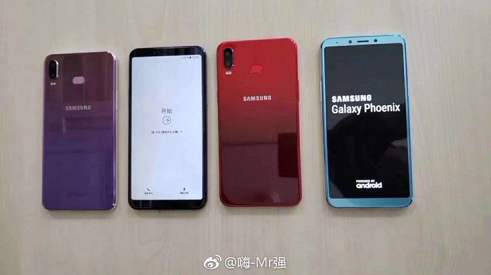 Samsung Galaxy A6s leaked photos reveal sleek design, color variants  Gizmochina