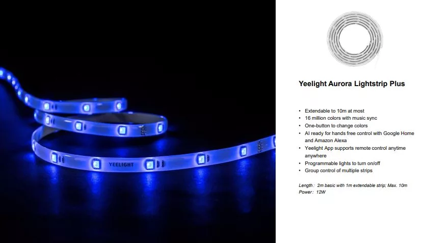 yeelight aurora light strip