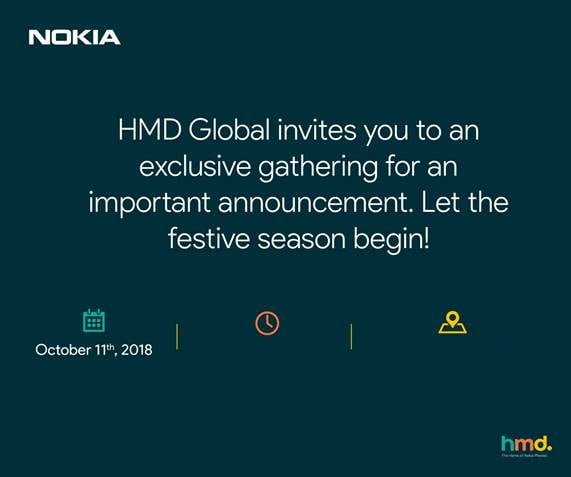 HMD Global October 11 Launch Event