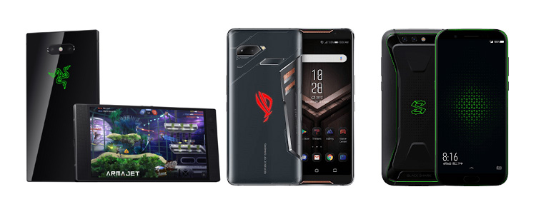 Razer Phone 2 vs Xiaomi Black Shark vs Asus ROG Phone ...