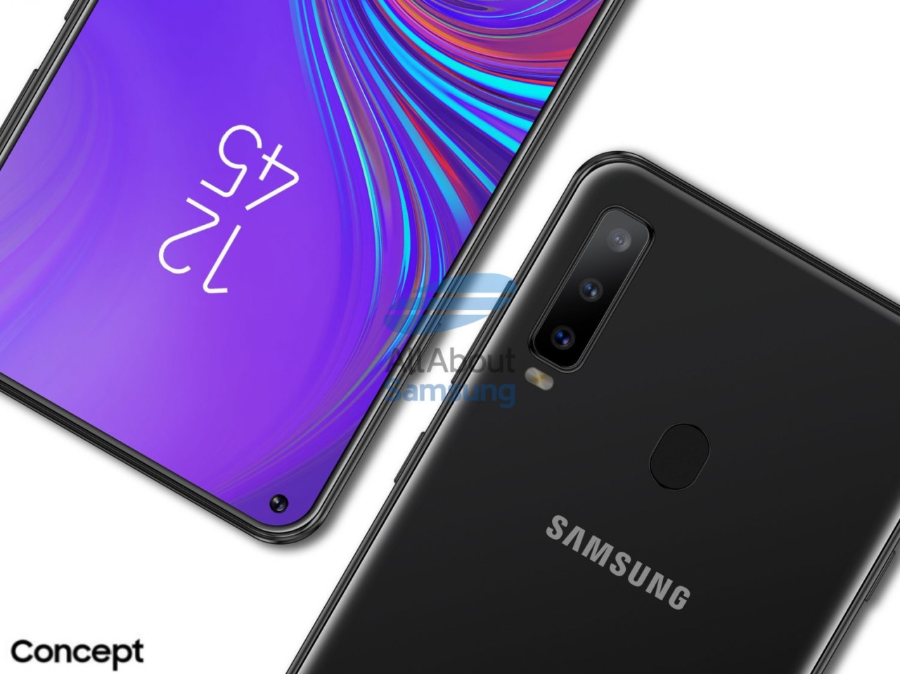 Samsung Galaxy A8s concept