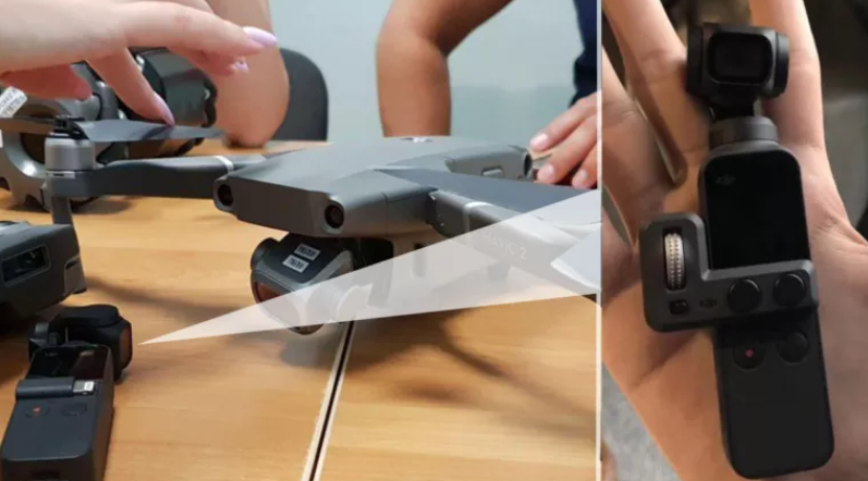 dji osmo pocket drone mount