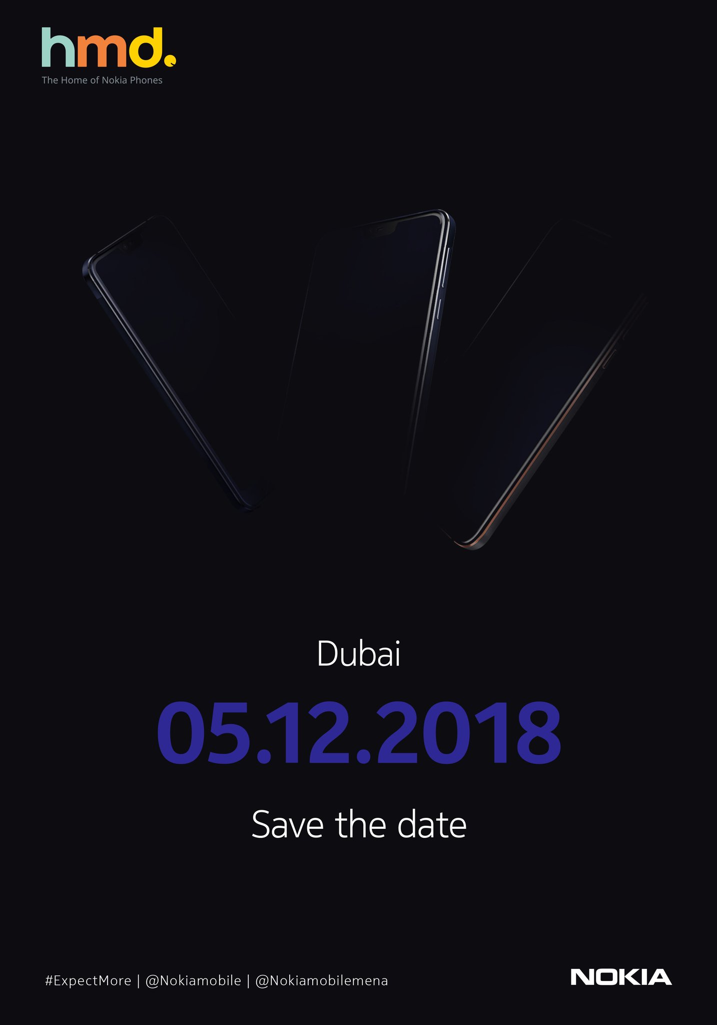 New Nokia phone with a notch will launch in Dubai on December 5