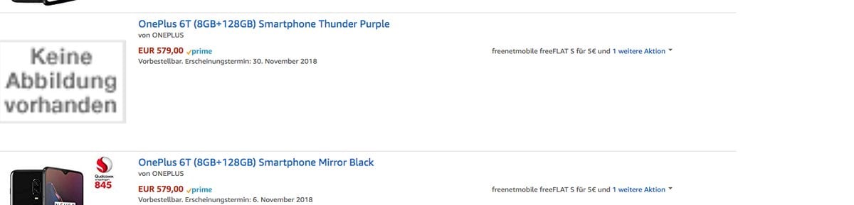 OnePlus 6T Thunder Purple Proof 2