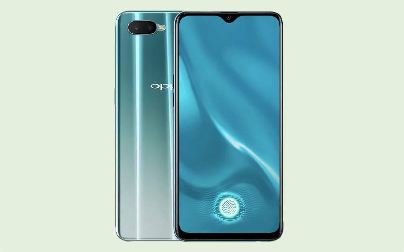 Oppo K1 Silver Green