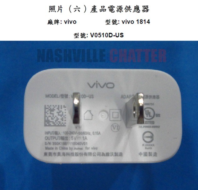 Vivo-1814-charger