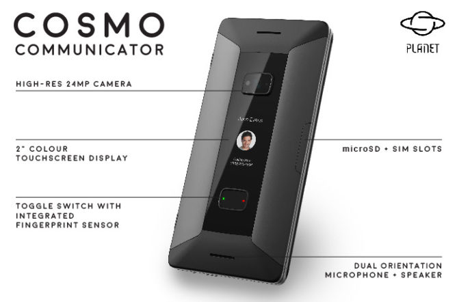 Cosmo Communicator A Pda Laptop Form Factor Device Hits 350 Crowdfunding Goal At Indiegogo Gizmochina
