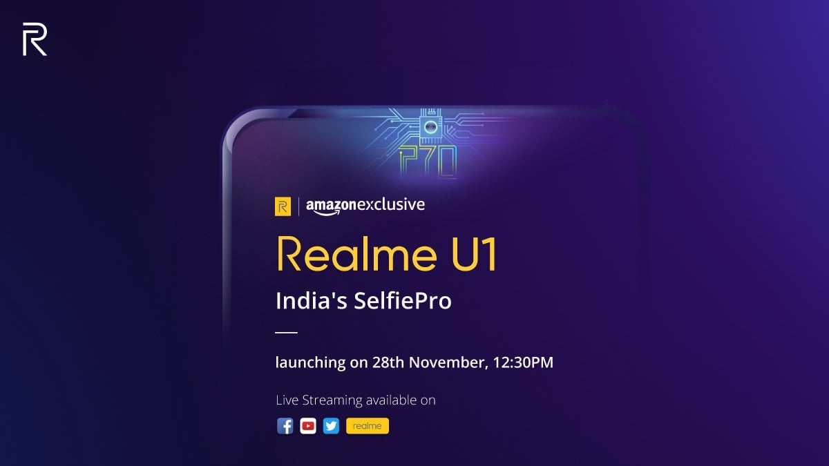 Realme U1 Launch Teaser