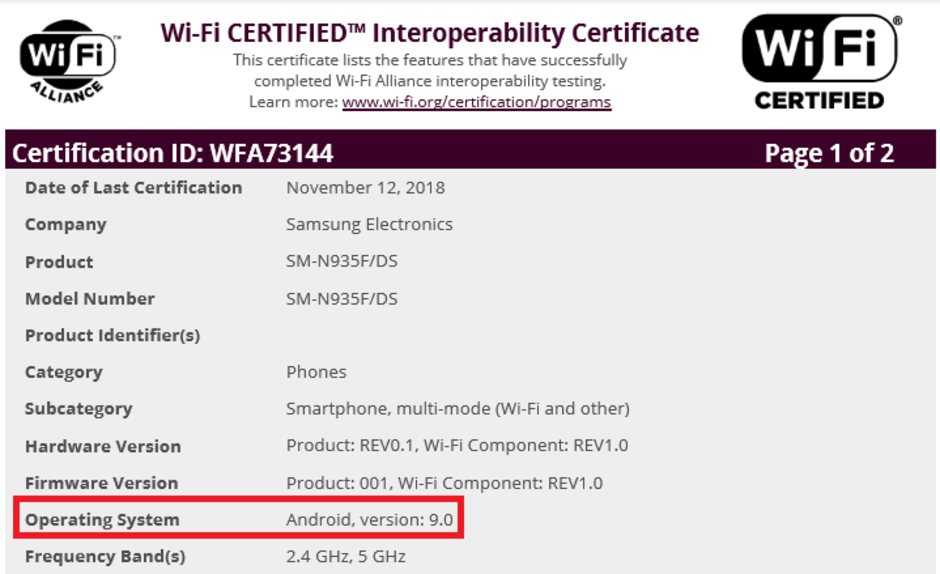 note 7 wifi alliance