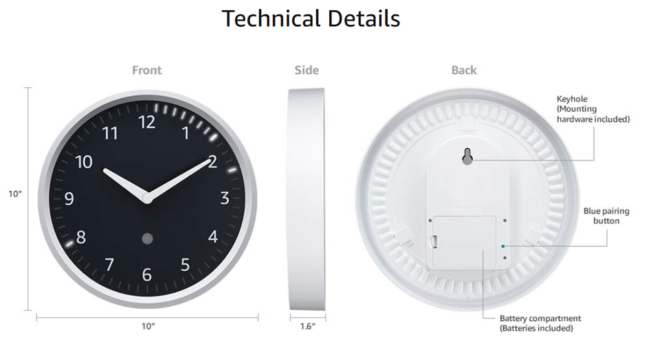 Amazon launches the 29.99 Echo Wall Clock that can pair with the Echo smart speakers Gizmochina