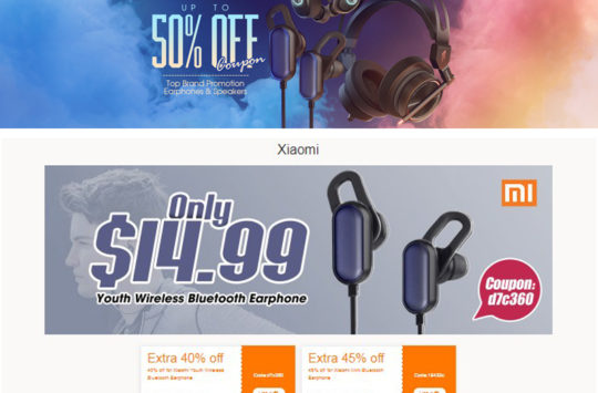 Banggood xiaomi coupons