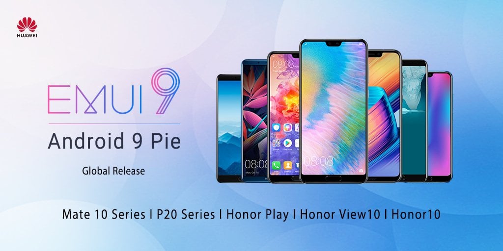 Android Pie stable update hits Huawei P20/P20 Mate 10 Pro, Honor Play/View 10/10 - Gizmochina