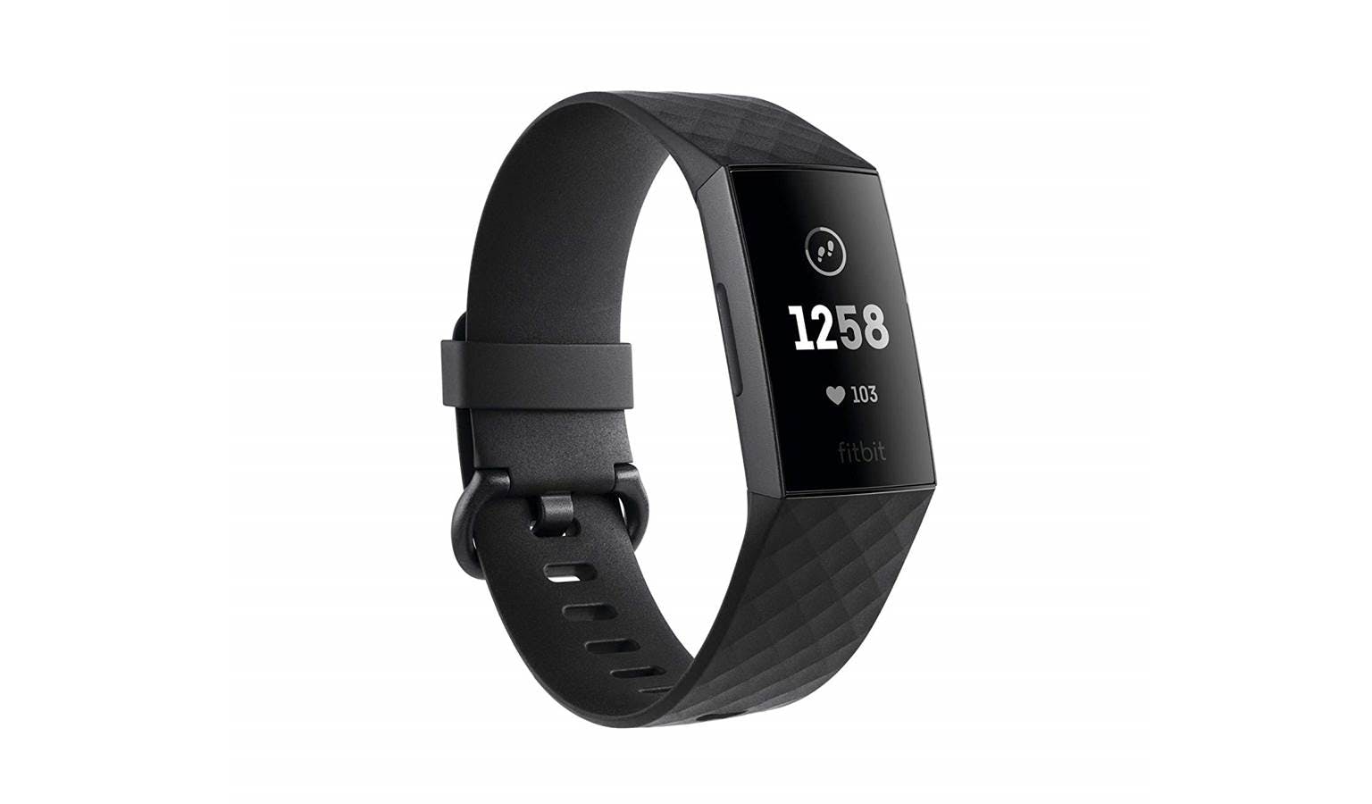 fitbit charge 3 black band