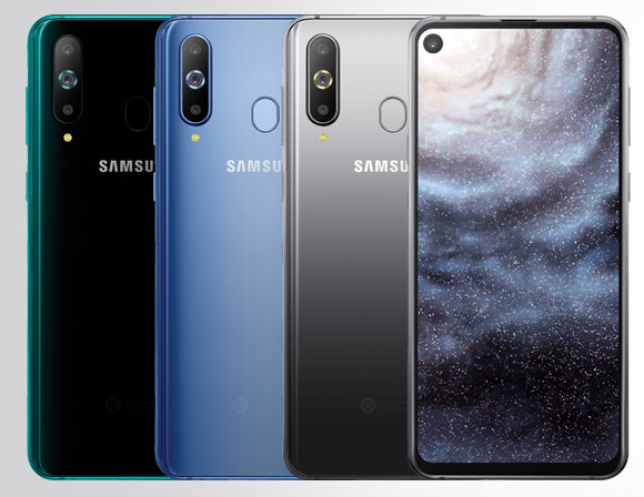 Varian warna Galaxy A8s.