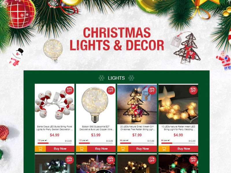 GeekBuying's Christmas Lights & Decor Promo Kicks Off With Big ...
