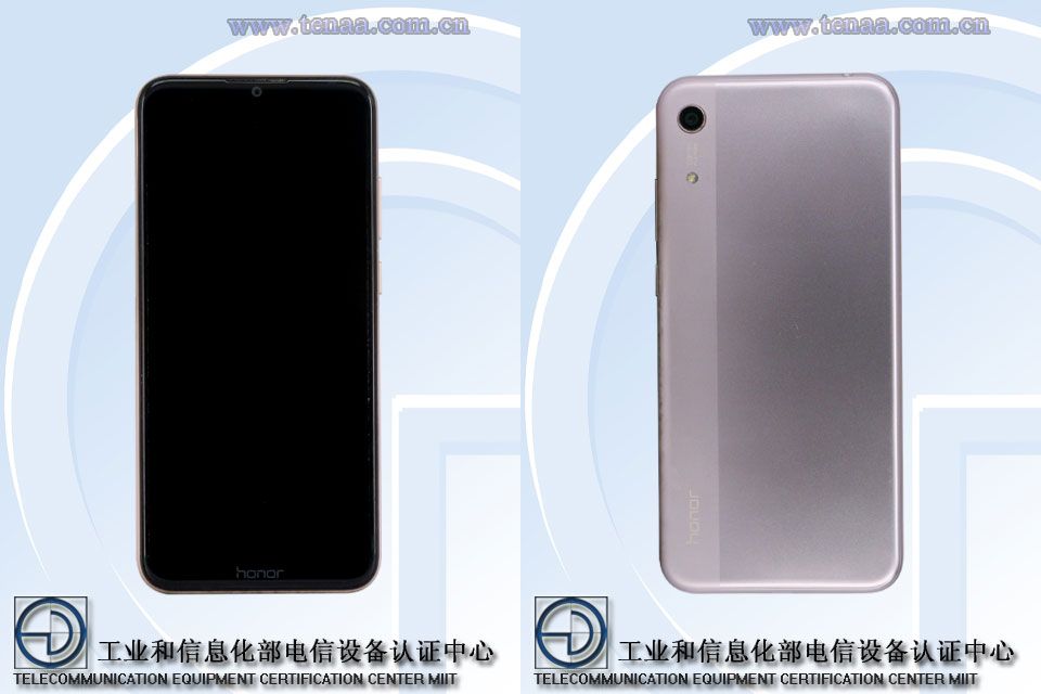 Honor 8A TENAA