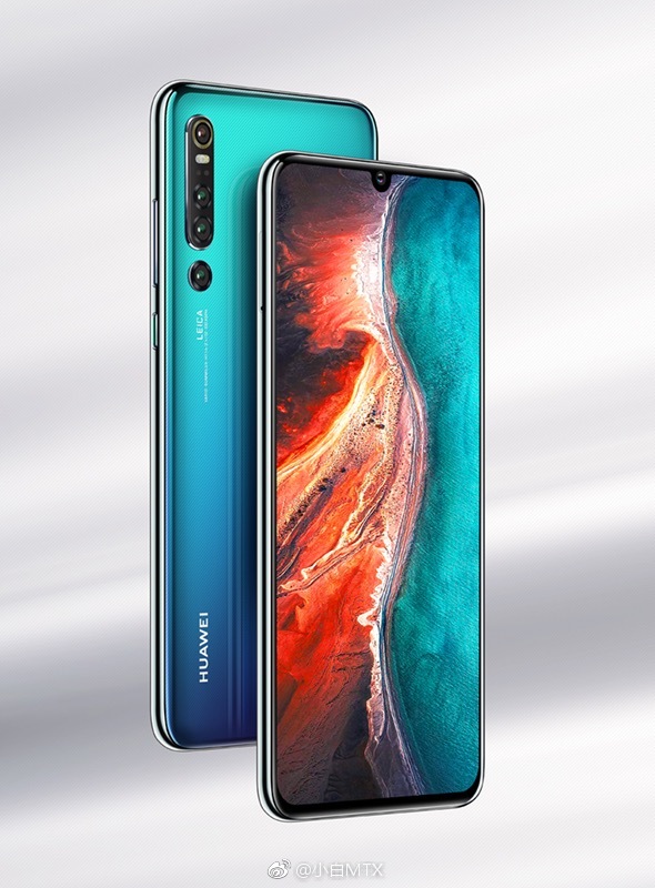 Huawei P30 Pro render